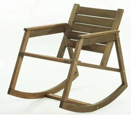 Cadeira Balanco Janis Stain Nogueira 80cm - 61406 - Sun House