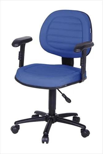 Cadeira Executivo Giratória com Apoio Azul