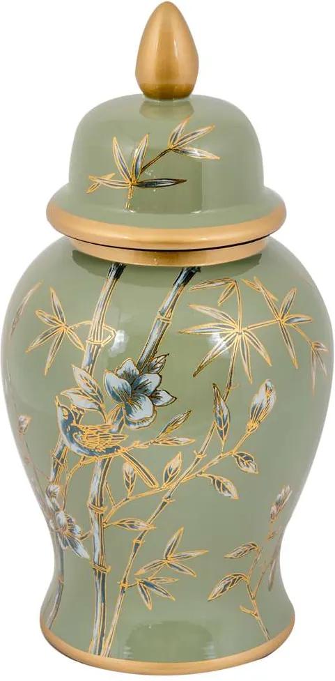 Vaso Decorativo de Porcelana Bwindi P - Linha Nature