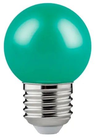 Lampada Led Bolinha Verde E27 1,2w 65lm 300 127220v