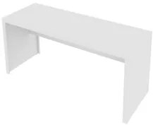 Mesa para Home Office de 163 cm de Largura ME4109 Branco - Tecno Mobil