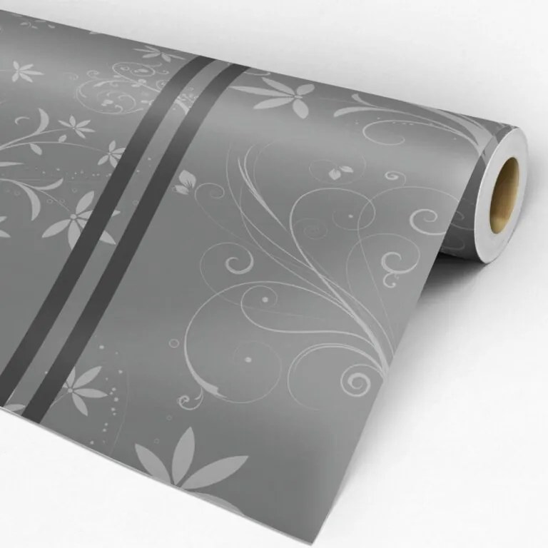 Adesivo Ambiente Decorado Florais Dark