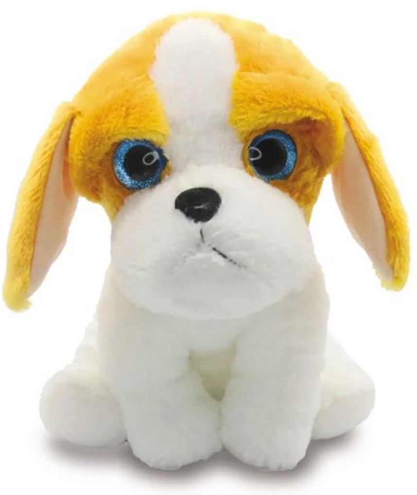 Cachorro de Pelúcia 17cm - Cavalier King - Unik Toys Branco