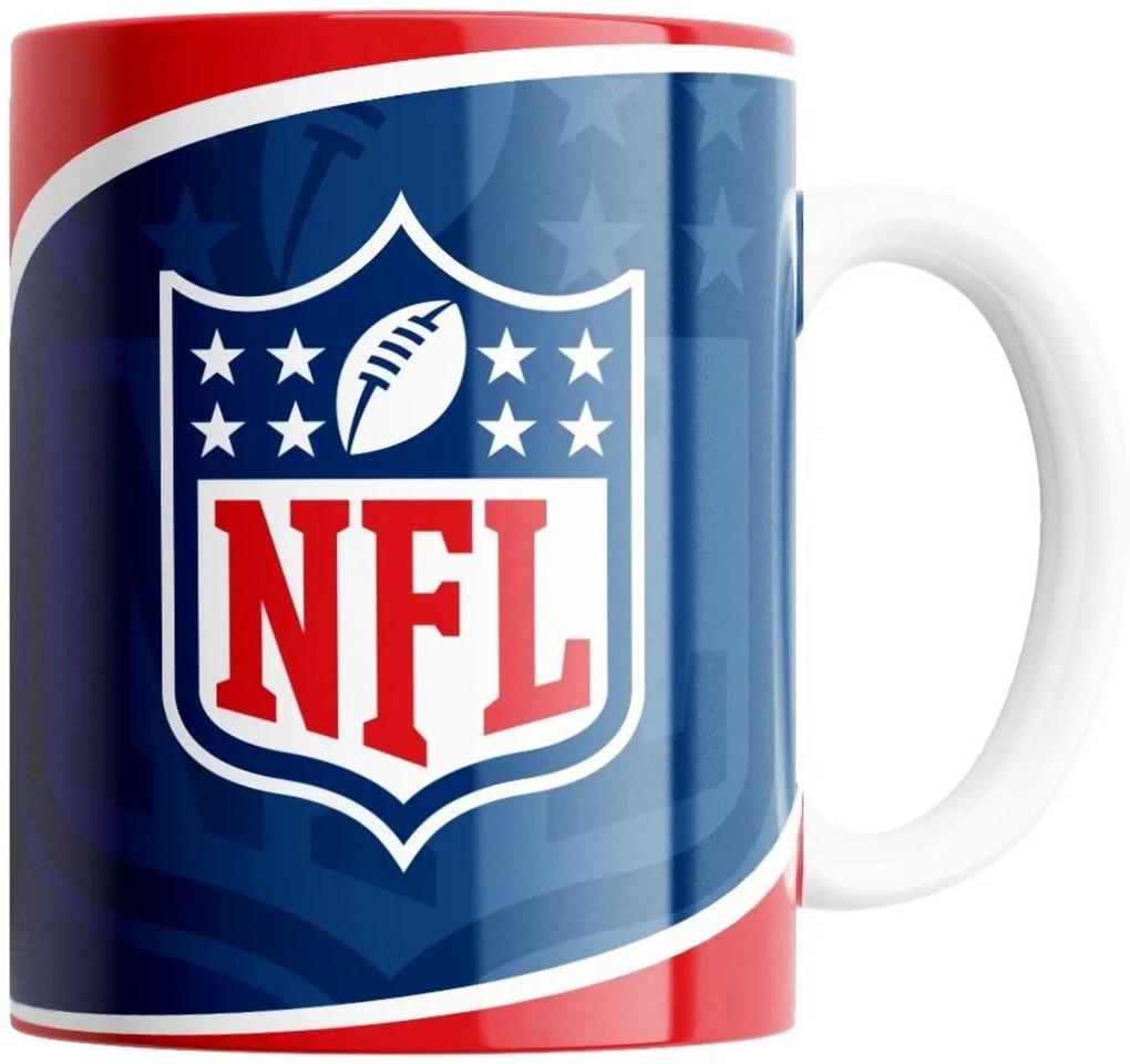Caneca NFL Logo de Porcelana 325ml