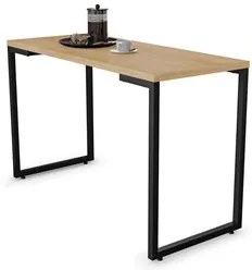 Conjunto Mesa de Cozinha Prattica Industrial 120cm com 4 Banquetas F02