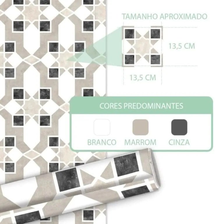 Papel Para Cozinha Banheiro Branco Marrom Cinza | Dcorando