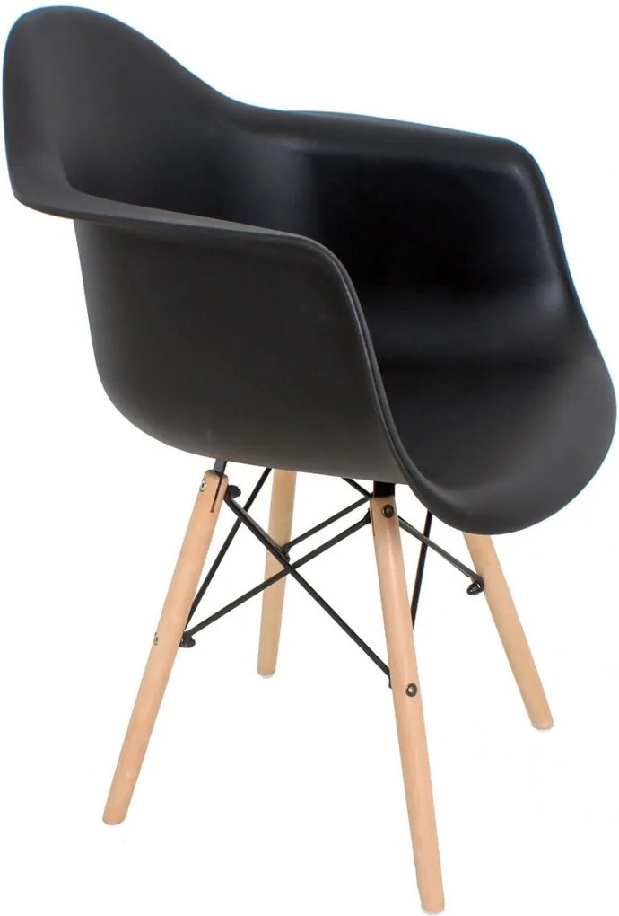 Cadeira Merlbourne Preto - 1 Unidade