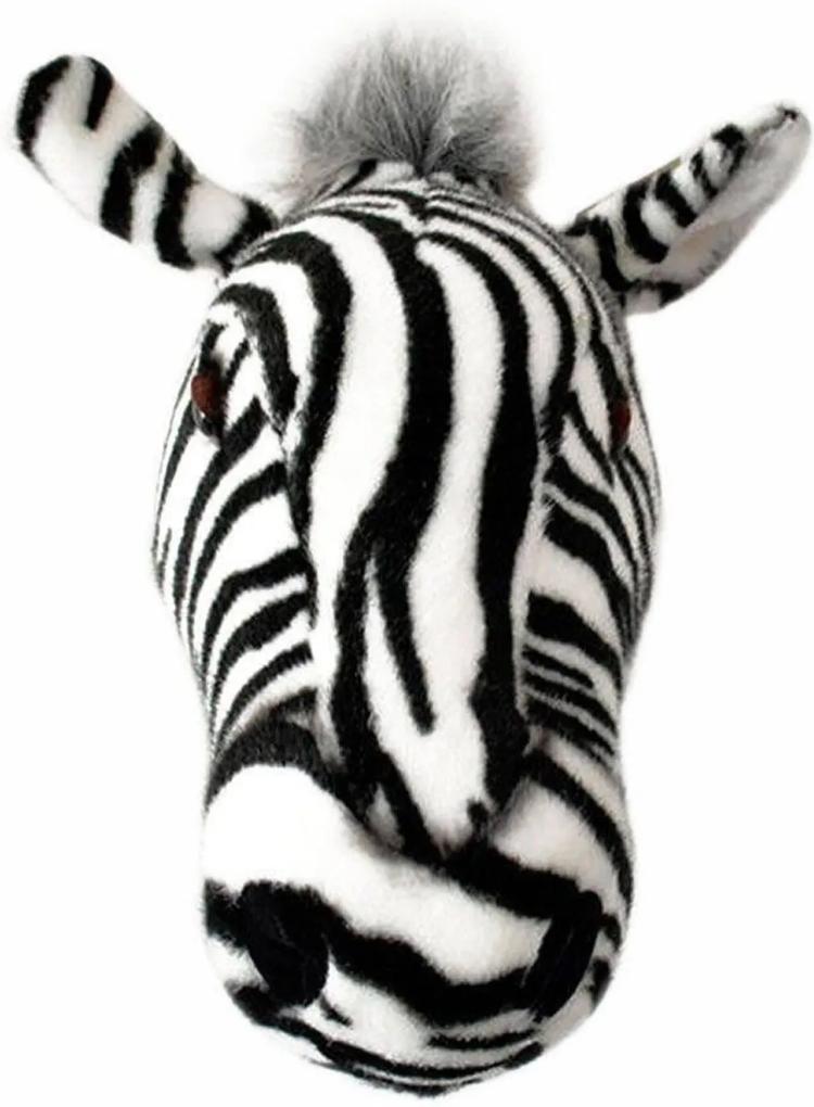 Cabeça de Zebra de Parede Wild & Soft