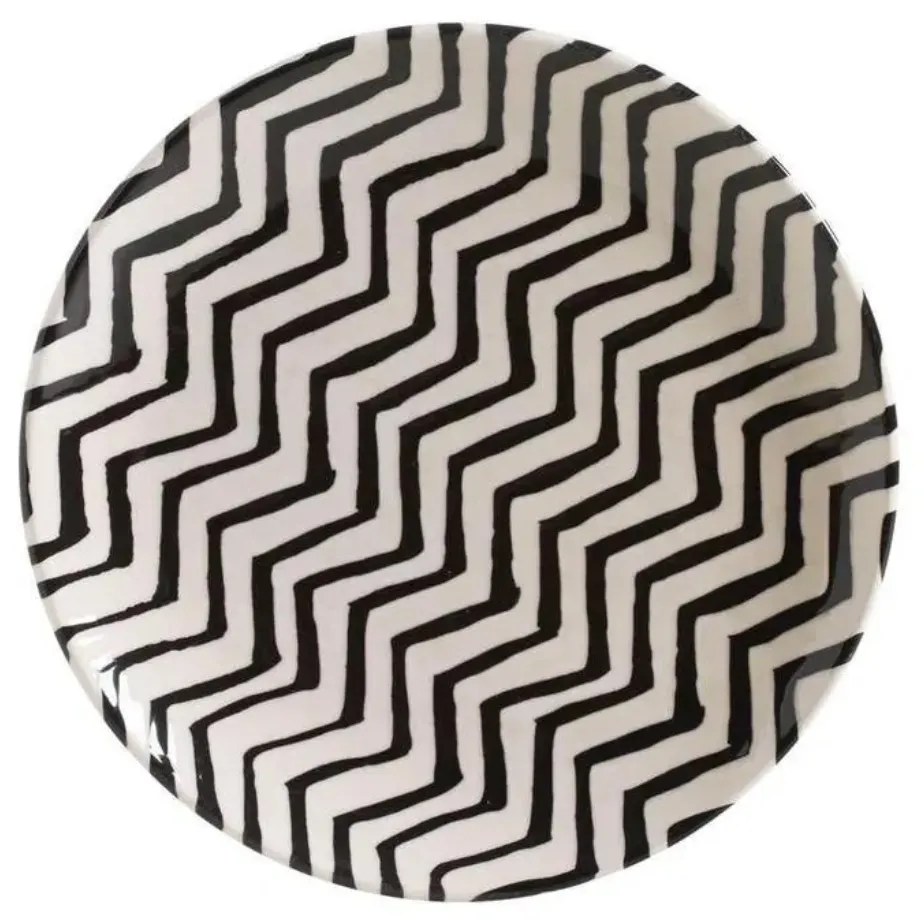 Prato Sobremesa 20,5Cm Coup Chevron - Porto Brasil