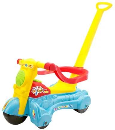 Moto Andador Baby Azul 262e - Bs Toys