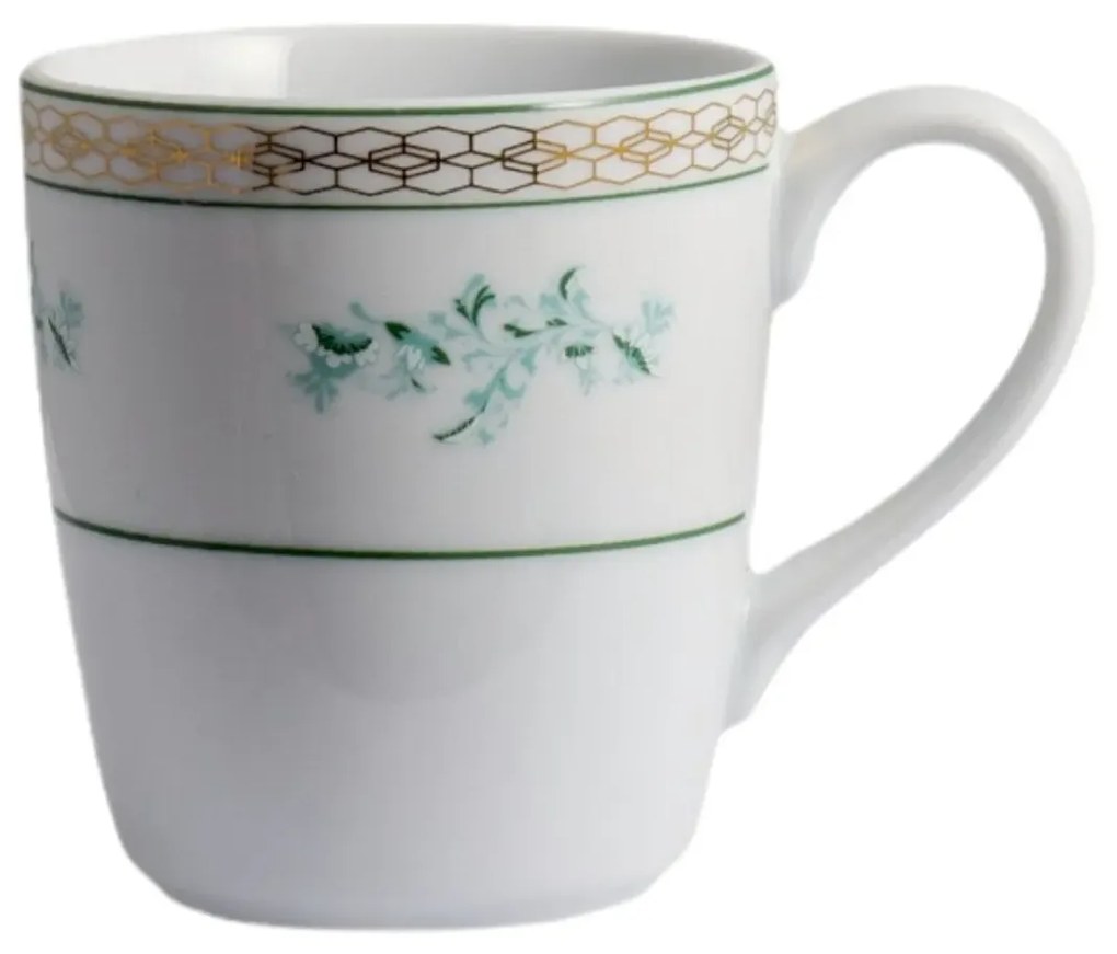 Caneca Porcelana Schmidt 225Ml - Dec. Búzios 2406