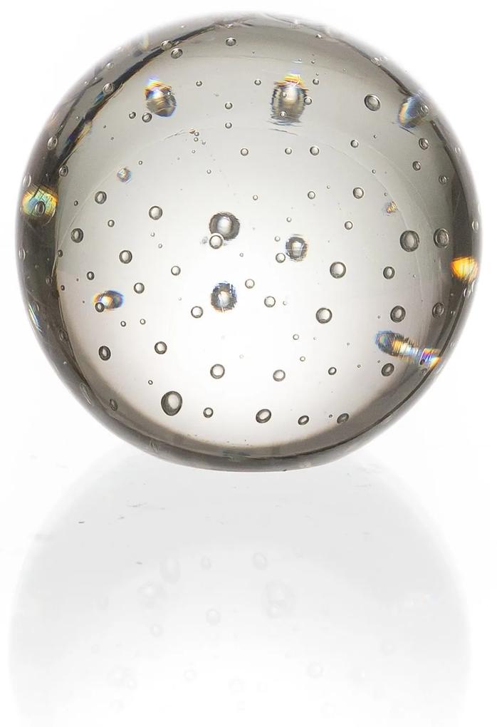 Esfera Murano Bubbles M Cristal Transparente