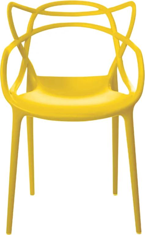Cadeira Allegra PP Amarela Rivatti