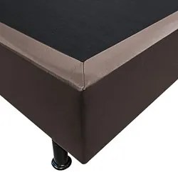 Base Box para Cama Casal Queen 158x198cm Bipartido Liz S05 Sintético M