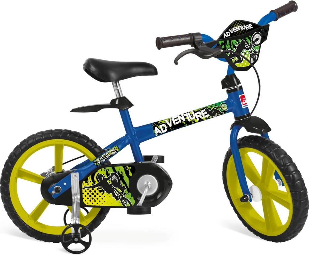 Bicicleta Bandeirante 14'' Adventure Azul