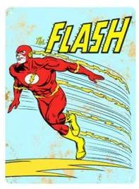 Placa Decorativa em MDF Flash DC Comics