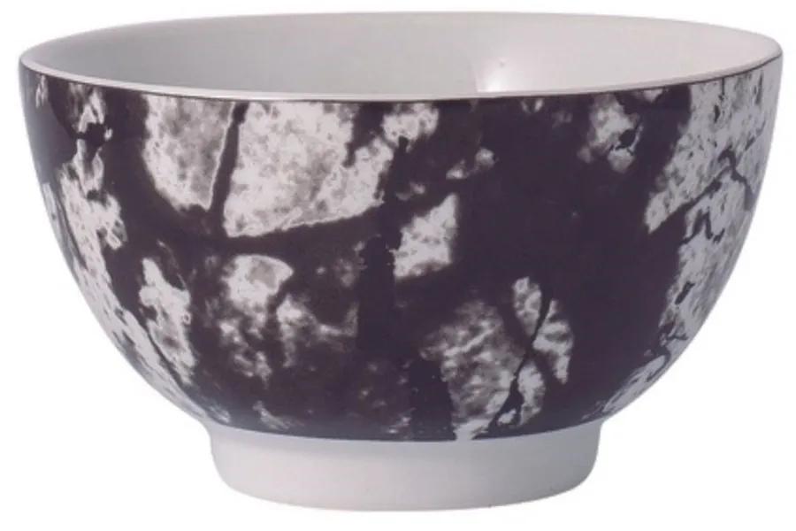 Bowl 500Ml Porcelana Schmidt - Dec. Ônix Negro Fosco 2394