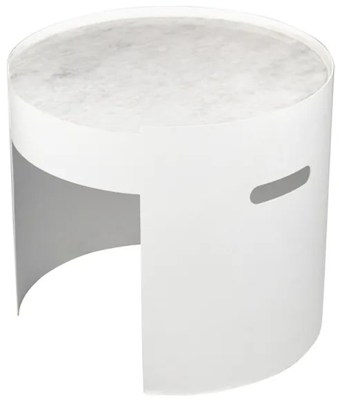 Mesa Led Aco Marmore Branco 7w 6500k 127v Ip54 Esfera