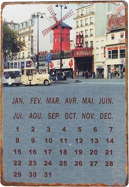 Calendário Magnético Moulin Rouge