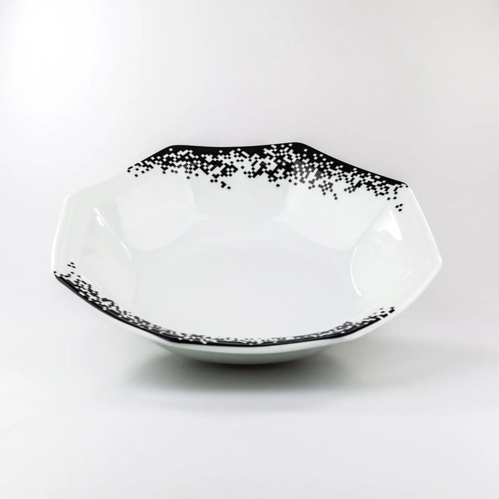 Saladeira 24 cm Porcelana Schmidt - Dec. Pixel