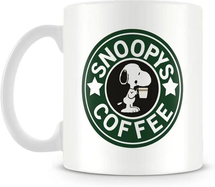 Caneca Personalizada Snoopy Coffee