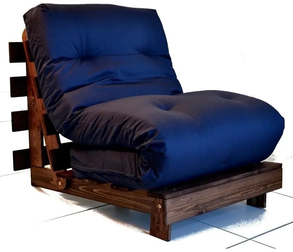 Colchonete Futon Dobravel Enrolavel 170X60X13 Orthovida (Preto)