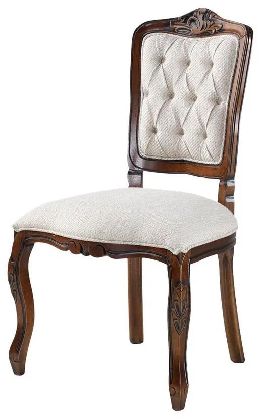 Cadeira de Jantar Dom Pedro Sem Braço - Wood Prime SS 16805 Liso