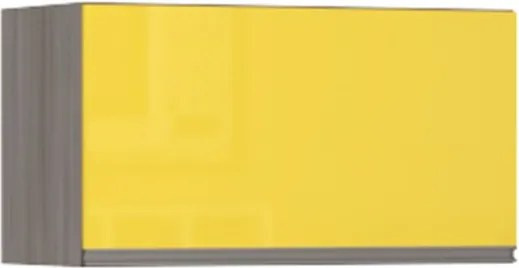Armário 1 Porta Basculante 70 cm Amarelo