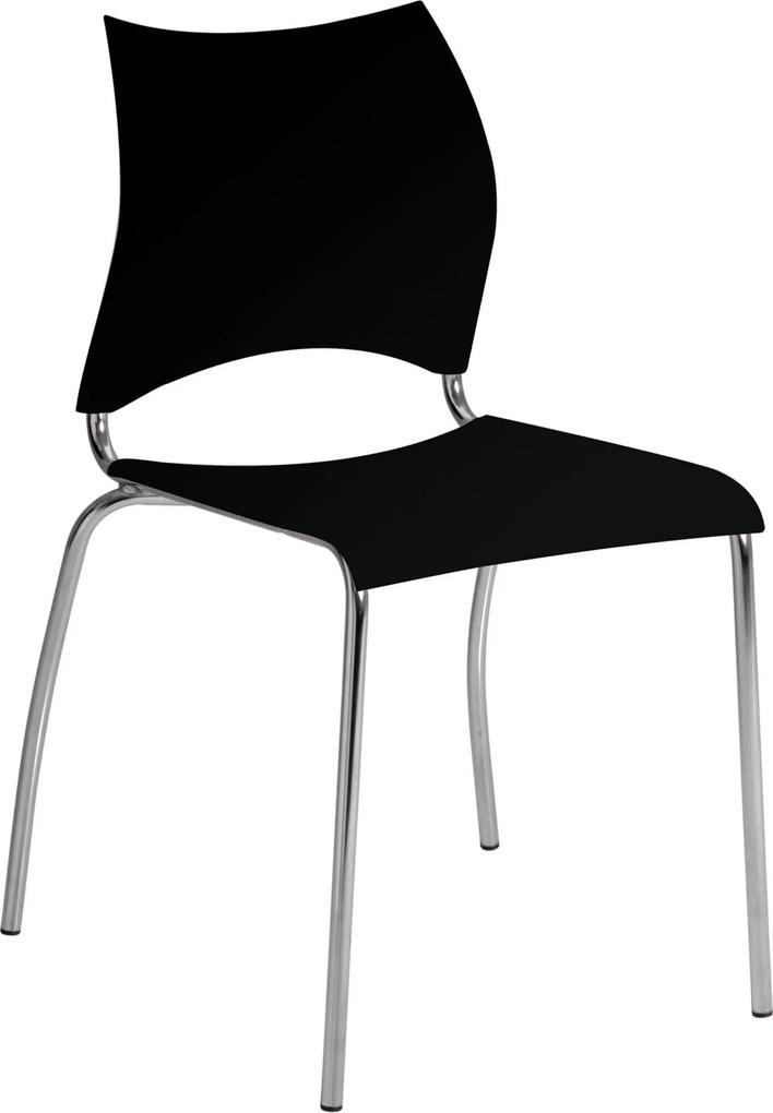 Kit 2 Cadeiras 357  Móveis Carraro Preto