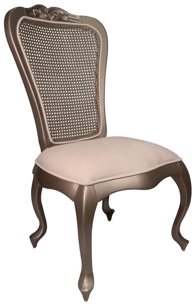 Cadeira Antique Encosto Palha - Fendi Lumiére Provençal Kleiner