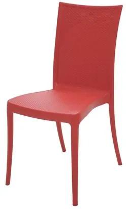 Cadeira Laura Fibra De Vidro Cor Vermelho - 21703 Sun House