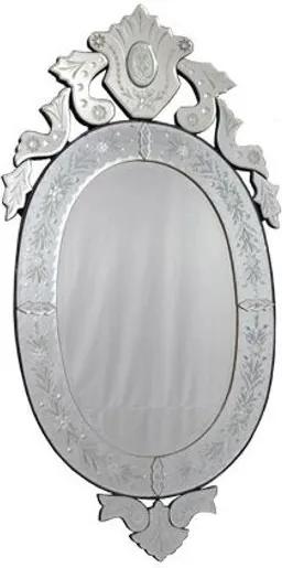 Espelho Veneziano Oval 120x60cm