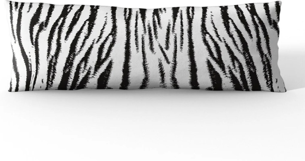 Almofada Gigante Mdecore 130x46cm Animal Print Zebra