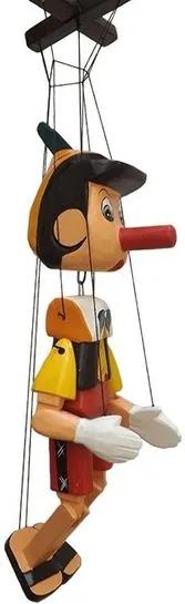 Marionete Pinóquio em Madeira 50cm