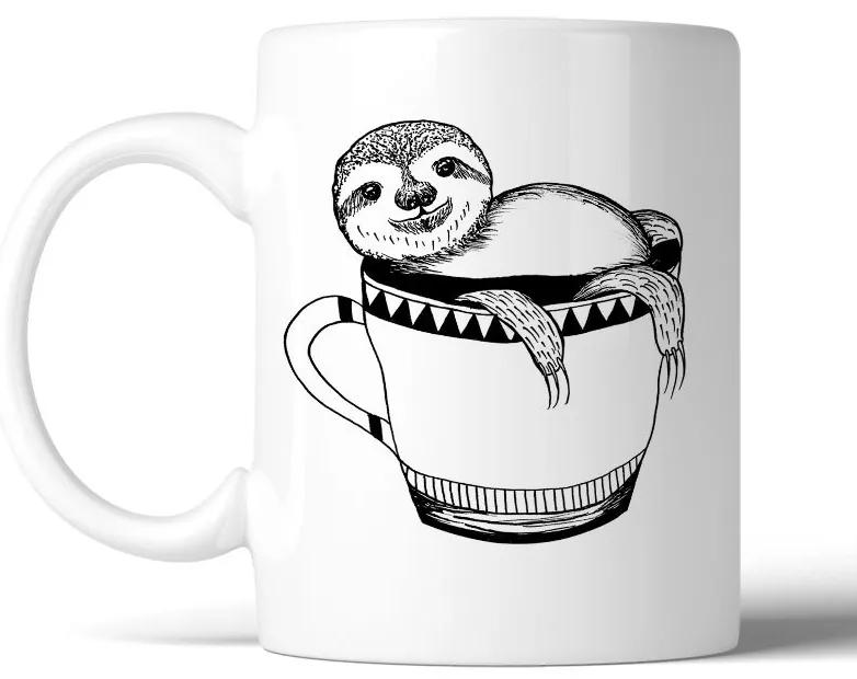 Caneca Sloth coffee por Luan Patrick
