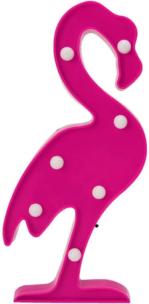 Objeto Decorativo Adoraria Flamingo  Multicolorido