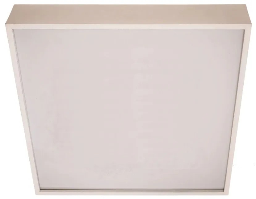 Plafon Ayla 48X48Cm Led 36,8W Bivolt | Usina 19040/48 (FN-F - Fendi Fosco, 4000k)