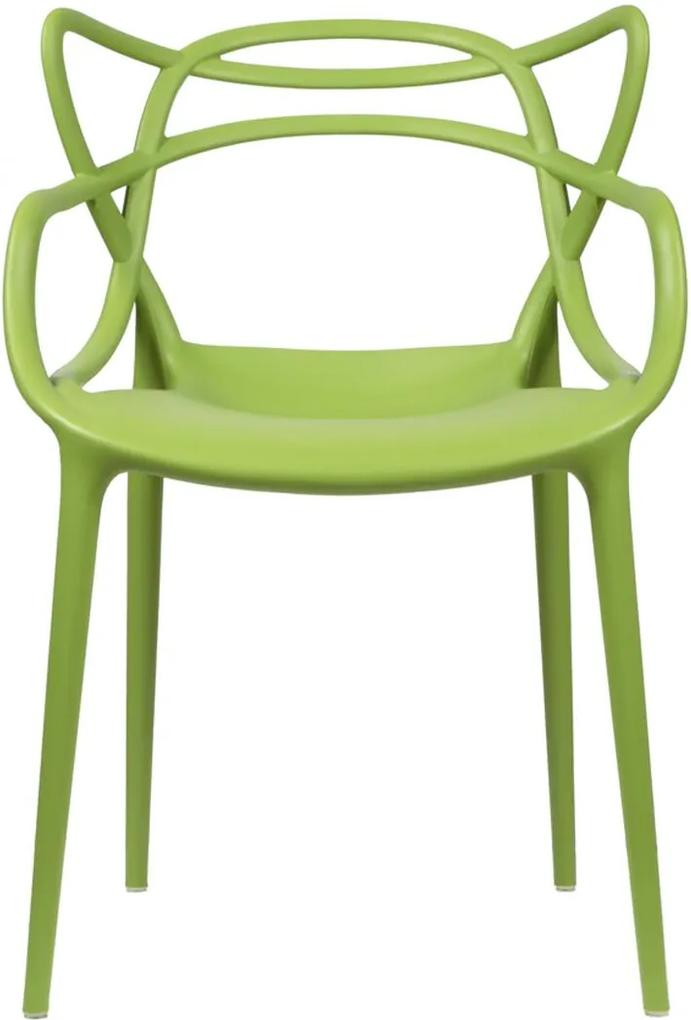 Cadeira Allegra Masters Polipropileno Verde