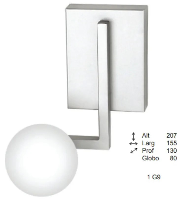 Arandela Swilver 13X15,5X21Cm Globo Ø08Cm 1Xg9 - Old Artisan Ar-5568 (PRETO / COBRE BRILHO, AMBAR)