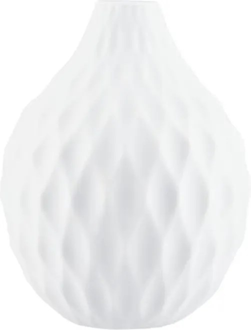 Vaso de Porcelana Mart Decorativo Branco