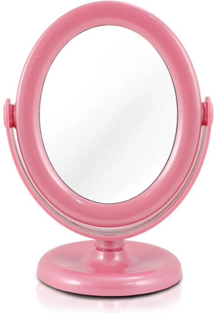 Espelho de Mesa com Design Giratório de 360 Graus Jacki Design AWA17152 Rosa