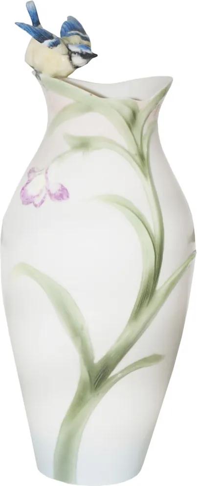 Vaso Em Porcelana Decorativo Para Flores Finch