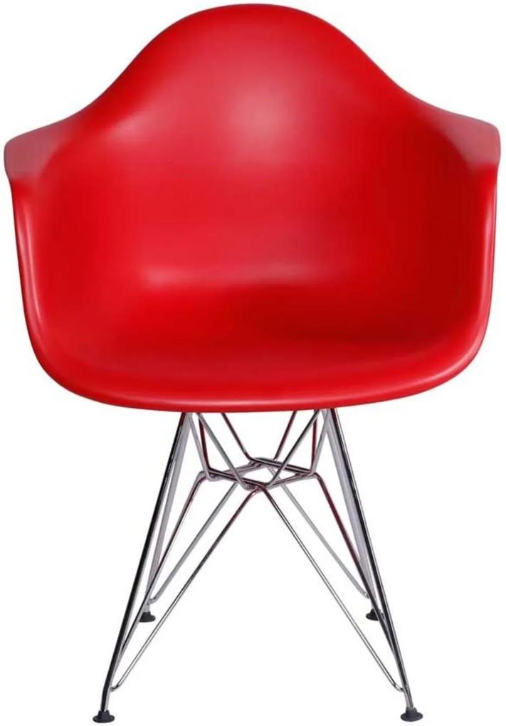 Cadeira Oia Decor Eames Vermelho