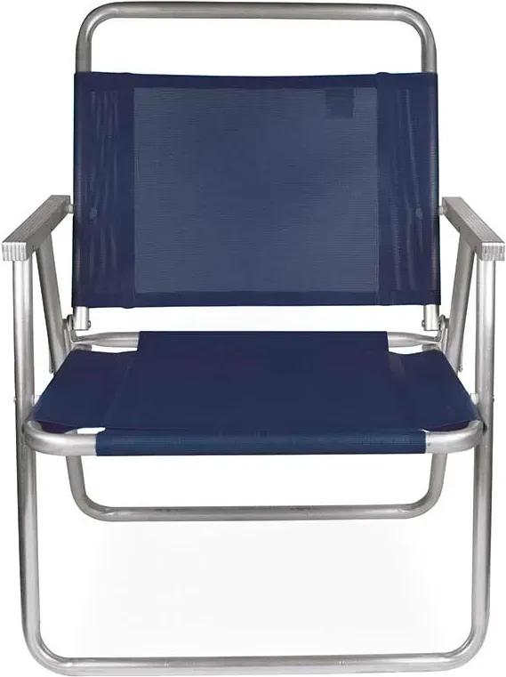 Cadeira Oversize Alumínio Azul 2132 - Mor