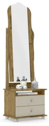 Penteadeira Toucador Magic Nature com Off White – Patrimar Móveis