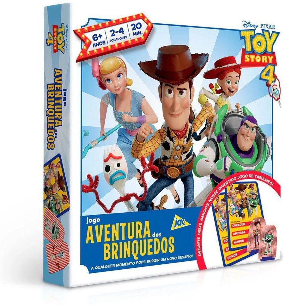 Jogo Aventura Dos Brinquedos Toy Story 4 - Toyster