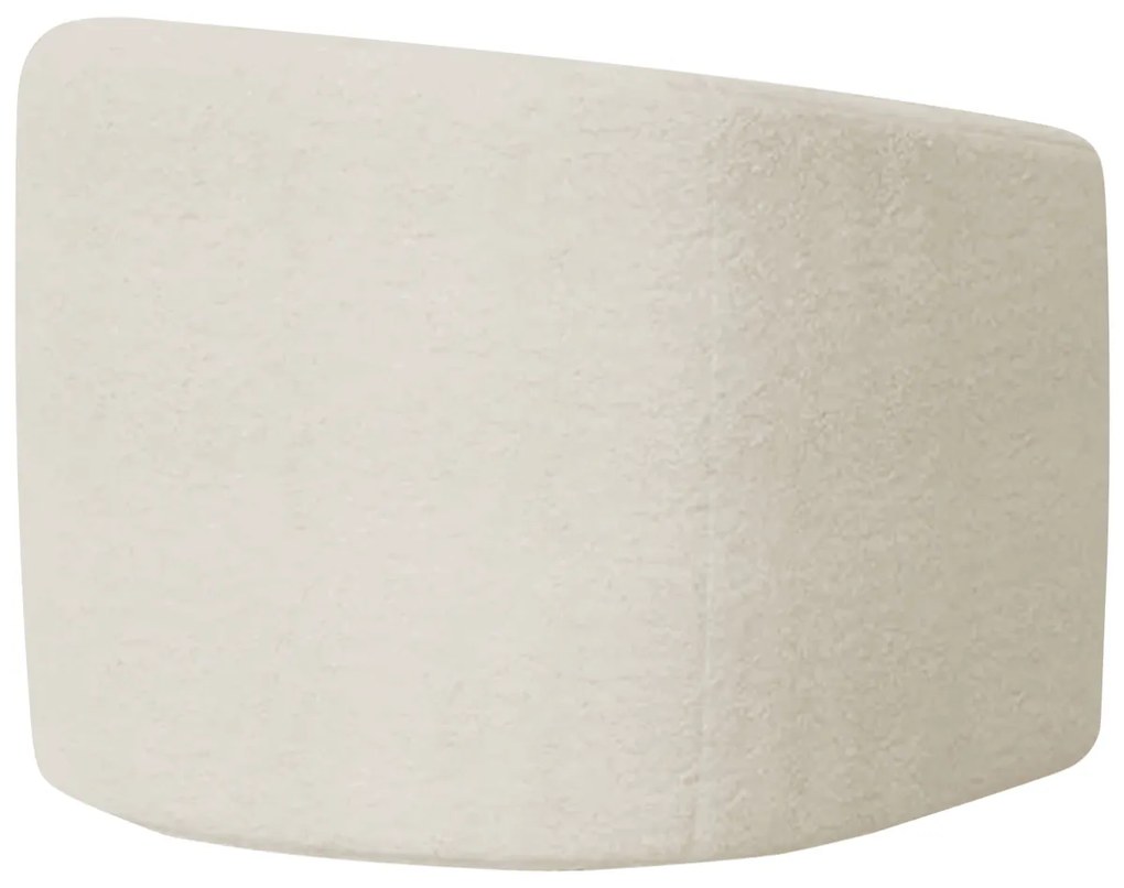 Poltrona Luxo Decorativa Luiza Max Bouclé - ADJ Decor