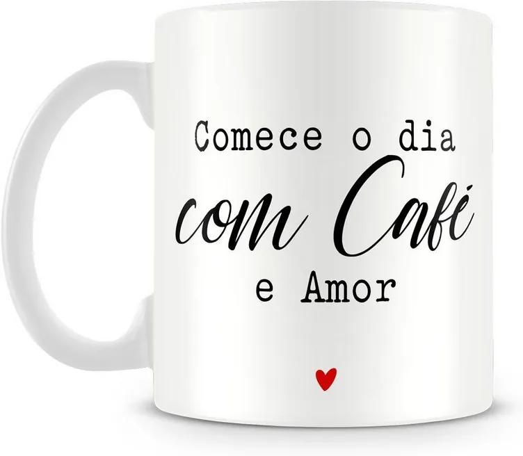 Caneca Personalizada Café e Amor