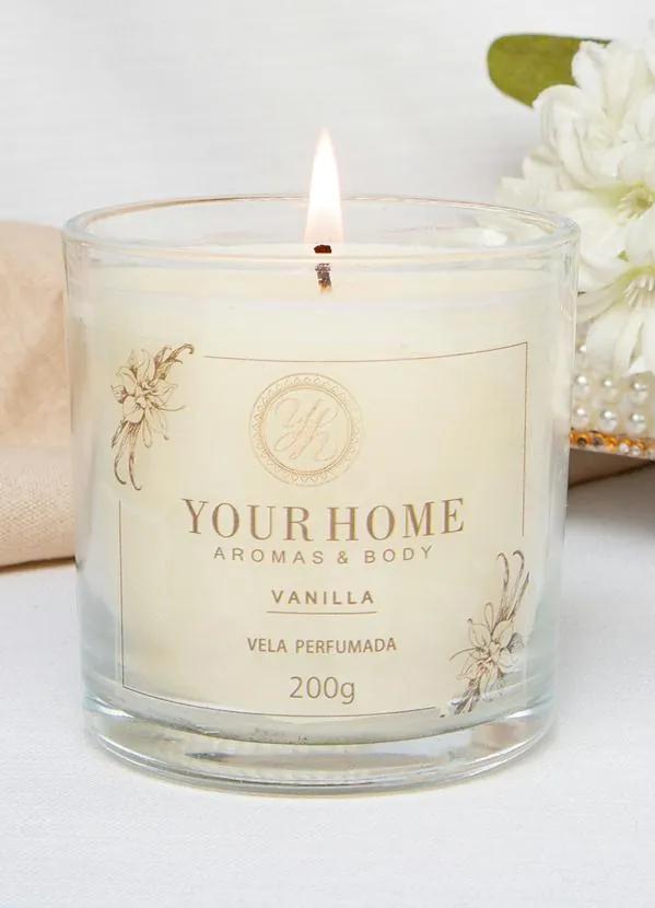 Vela Perfumada Your Home Vanilla