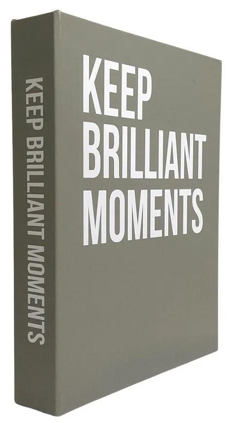 Caixa Livro Keep Brilliants Moments